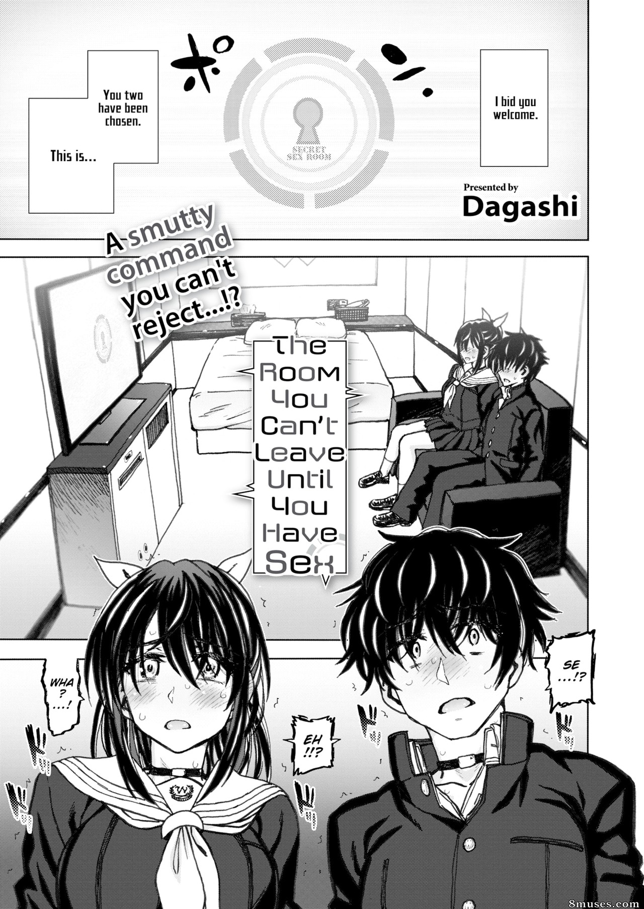 Page 1 | Fakku-Comics/Dagashi/The-Room-You-Cant-Leave-Until-You-Have-Sex |  8muses - Sex Comics