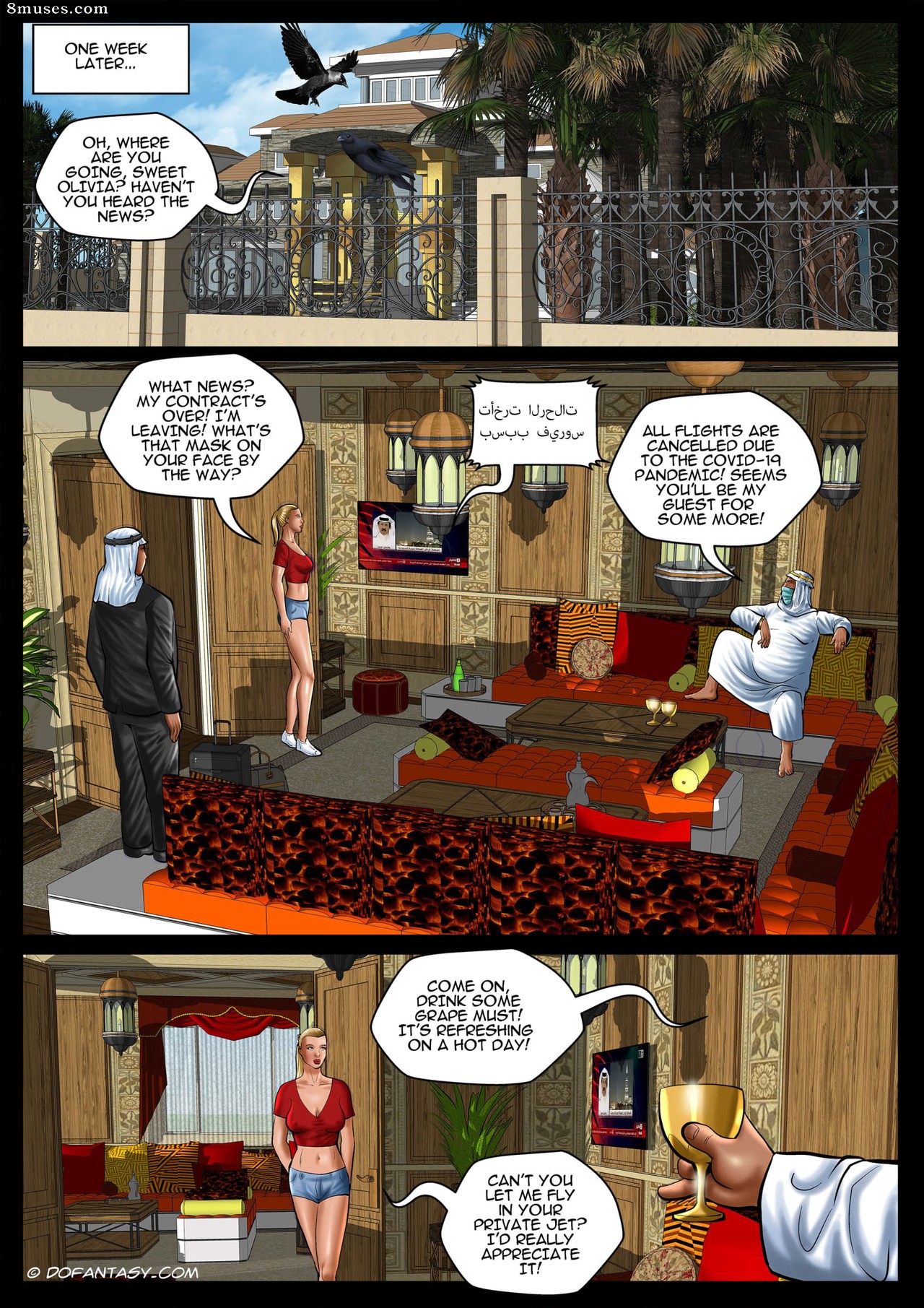 Fansadox Comics - Fansadox 547 - Harem 2020 - Cagri - Page 8