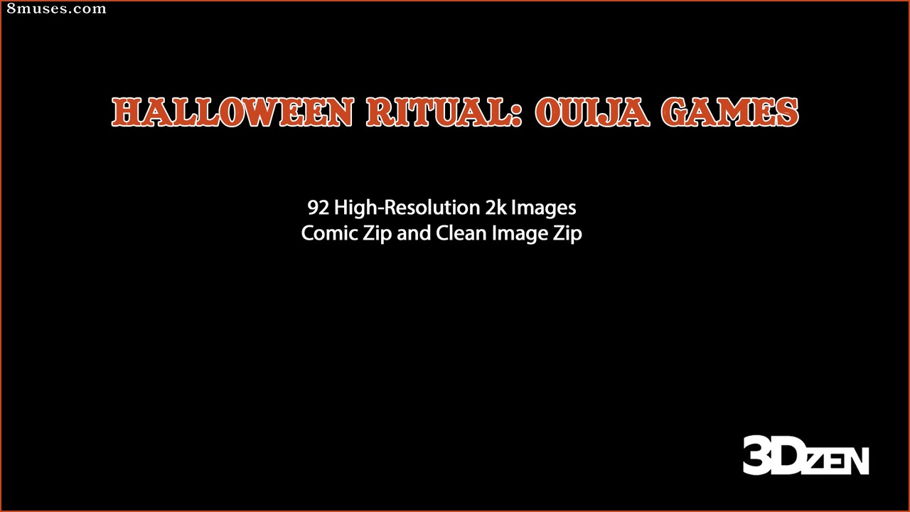 Halloween Ritual - Ouija Games - No Text - Page 1