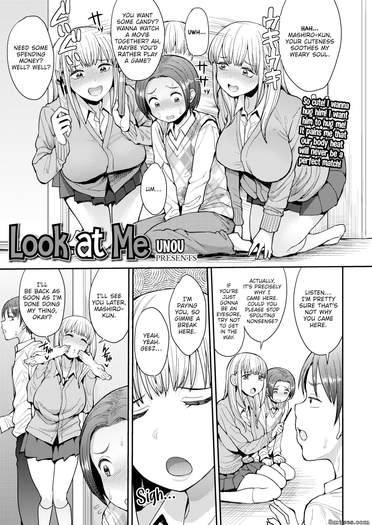 Page 1 | Fakku-Comics/Unou/Look-at-Me | 8muses - Sex Comics