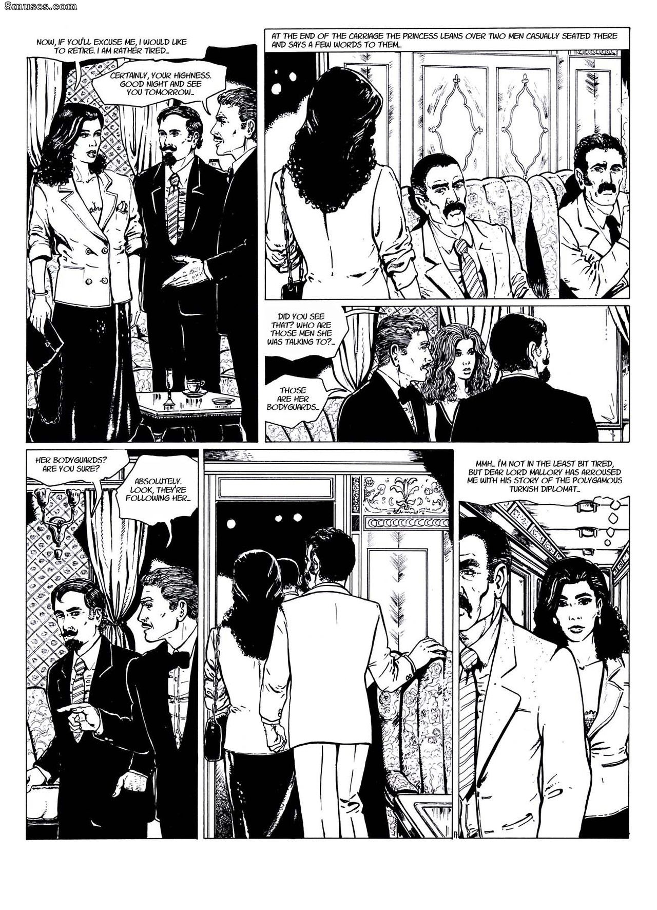 Hugdebert Comics - Extase sur l'Orient-Express - Page 18