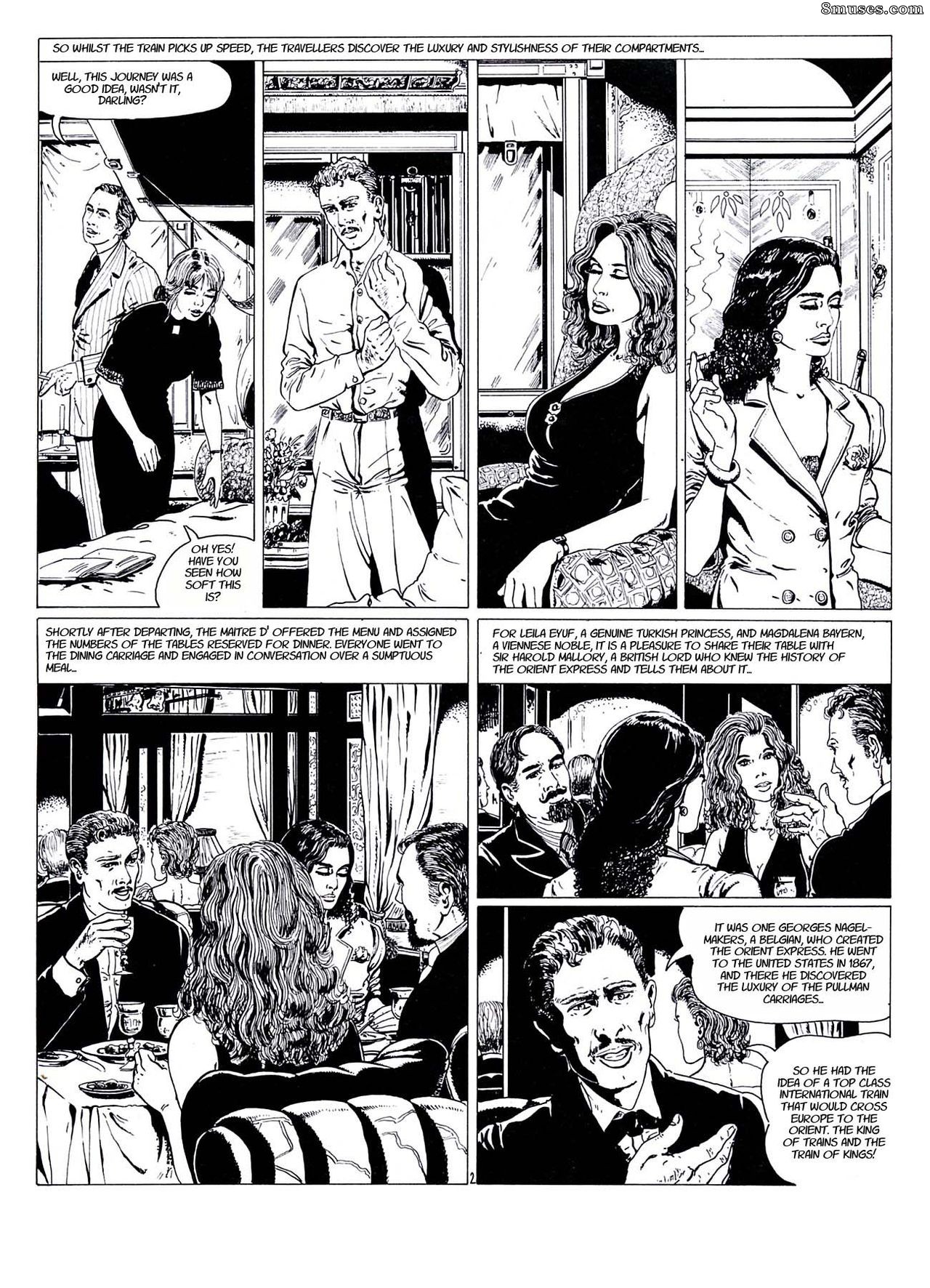Hugdebert Comics - Êxtase no expresso oriental - Página 3