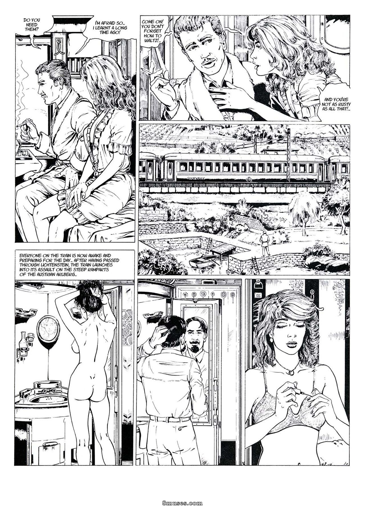 Hugdebert Comics - Êxtase no expresso oriental - Página 37