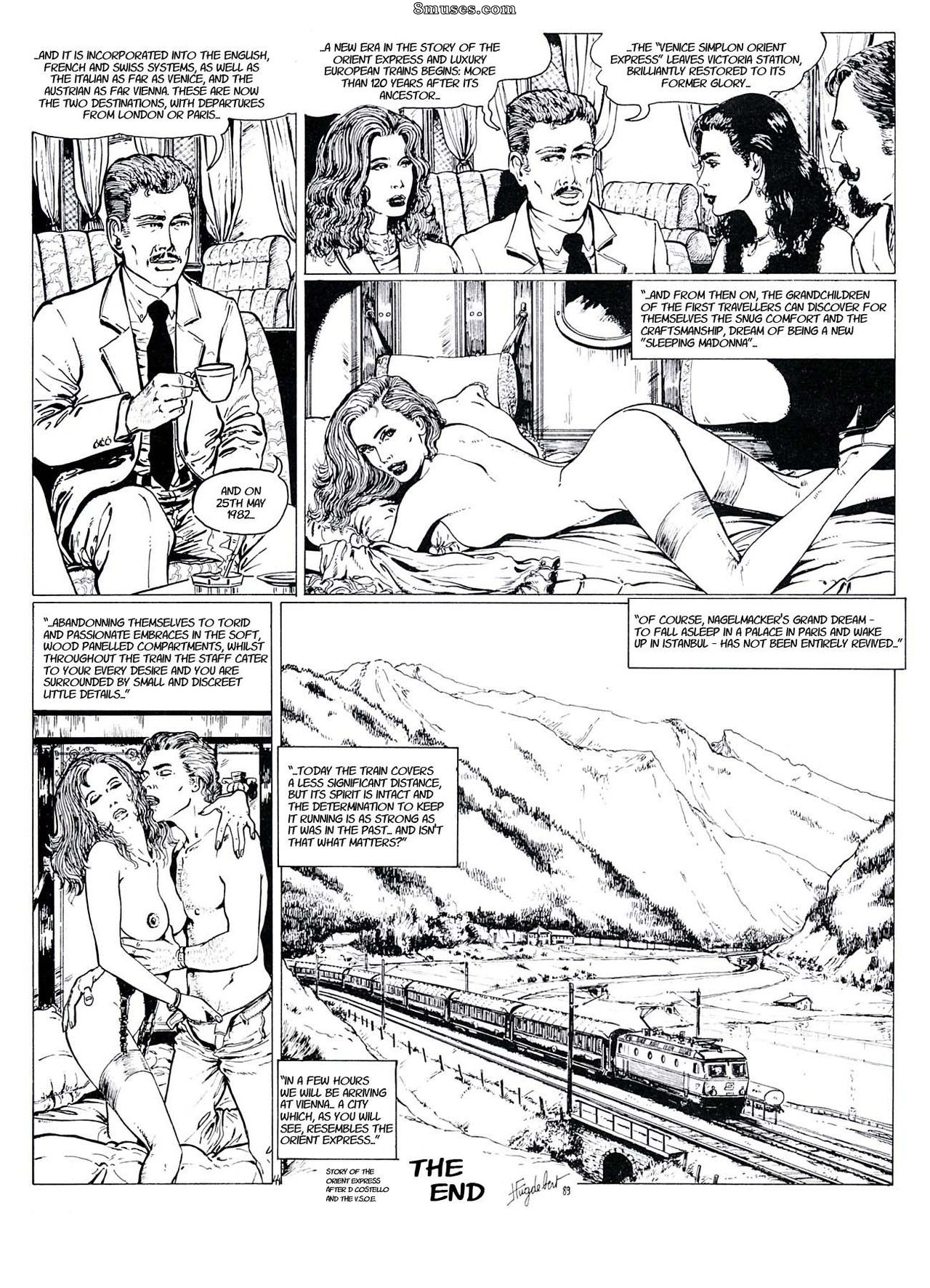 Hugdebert Comics - Extase sur l'Orient-Express - Page 45