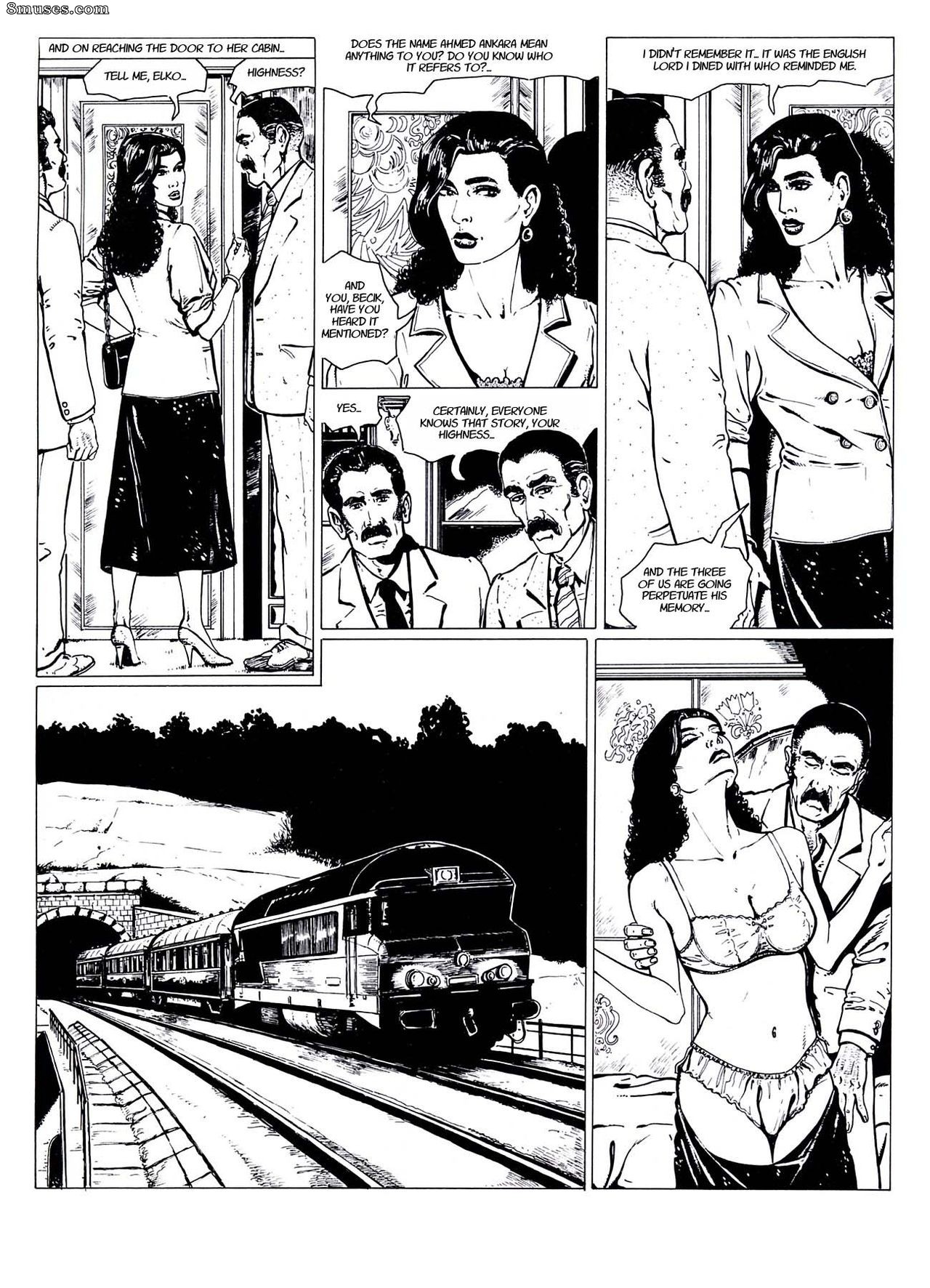 Hugdebert Comics - Êxtase no expresso oriental - Página 19