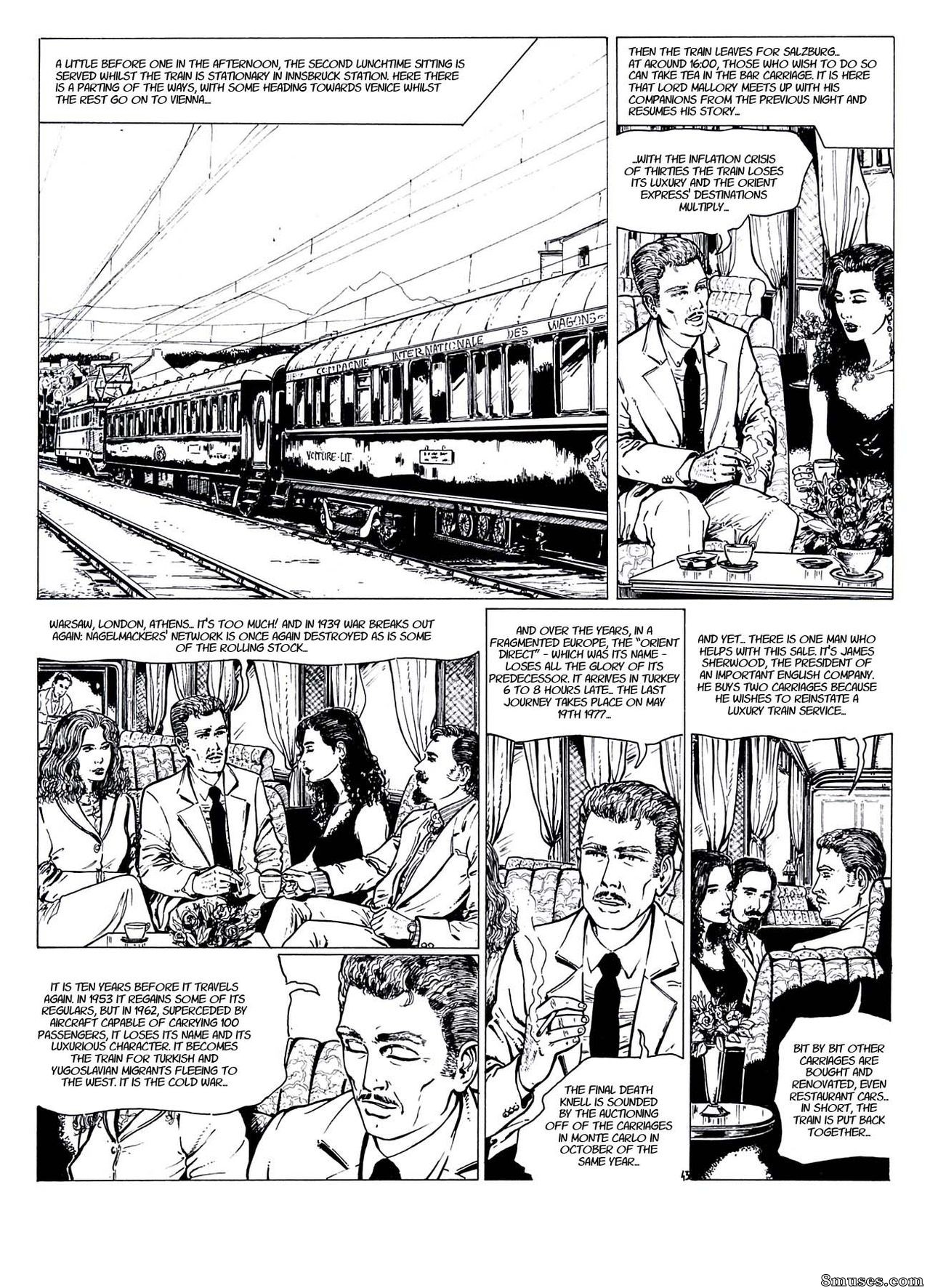 Hugdebert Comics - Extase sur l'Orient-Express - Page 44