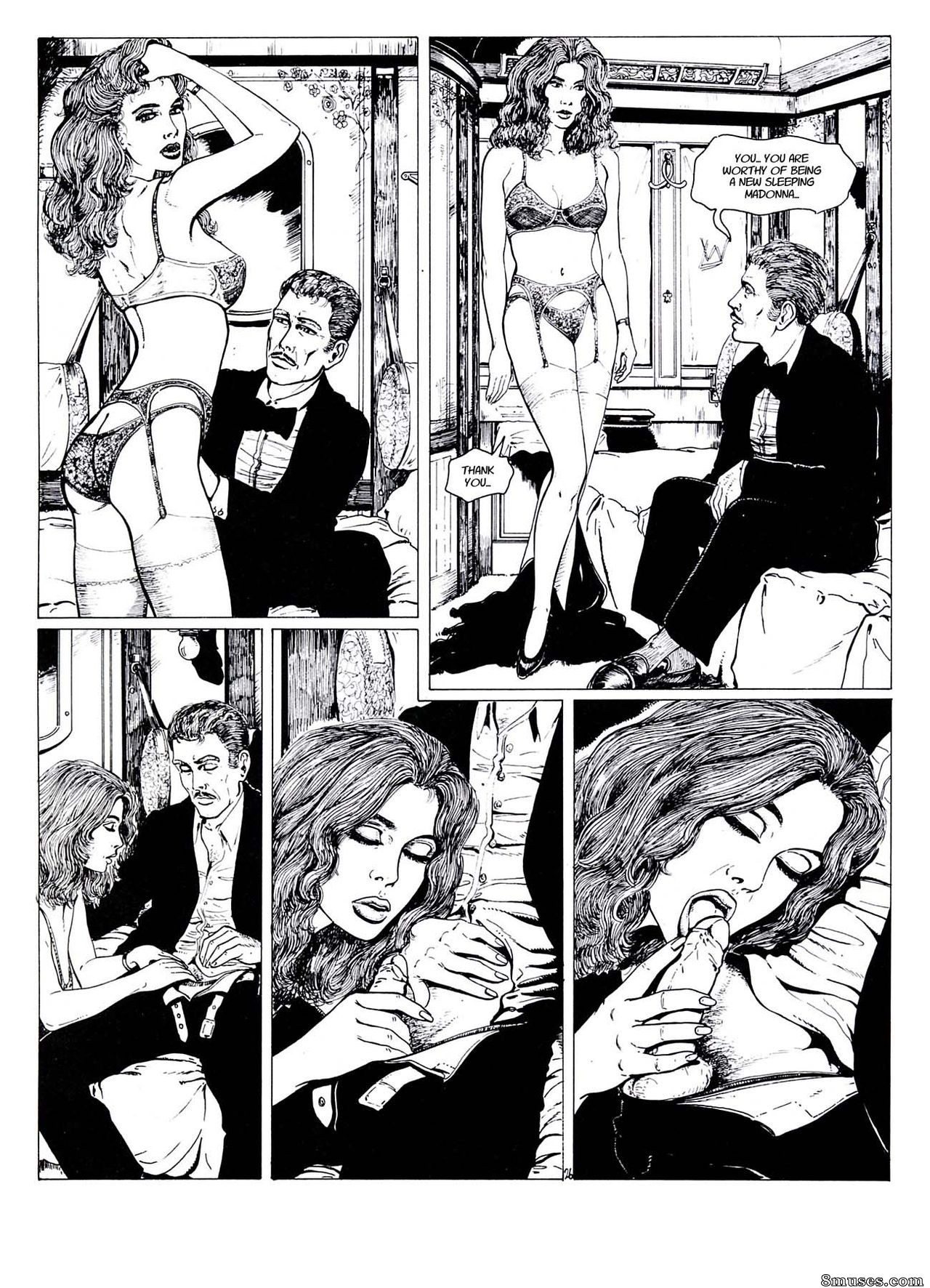 Hugdebert Comics - Êxtase no expresso oriental - Página 27