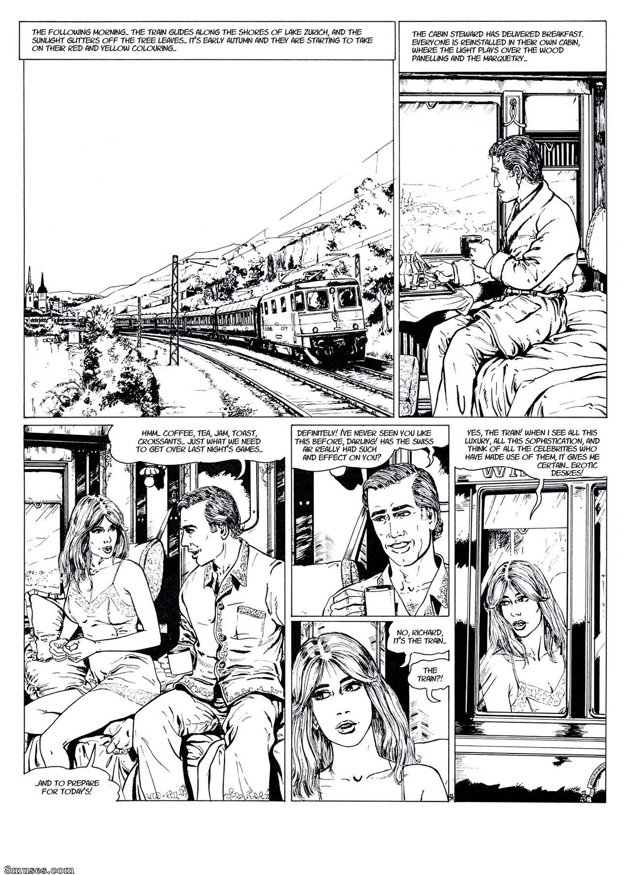 Hugdebert Comics - Extase sur l'Orient-Express - Page 35