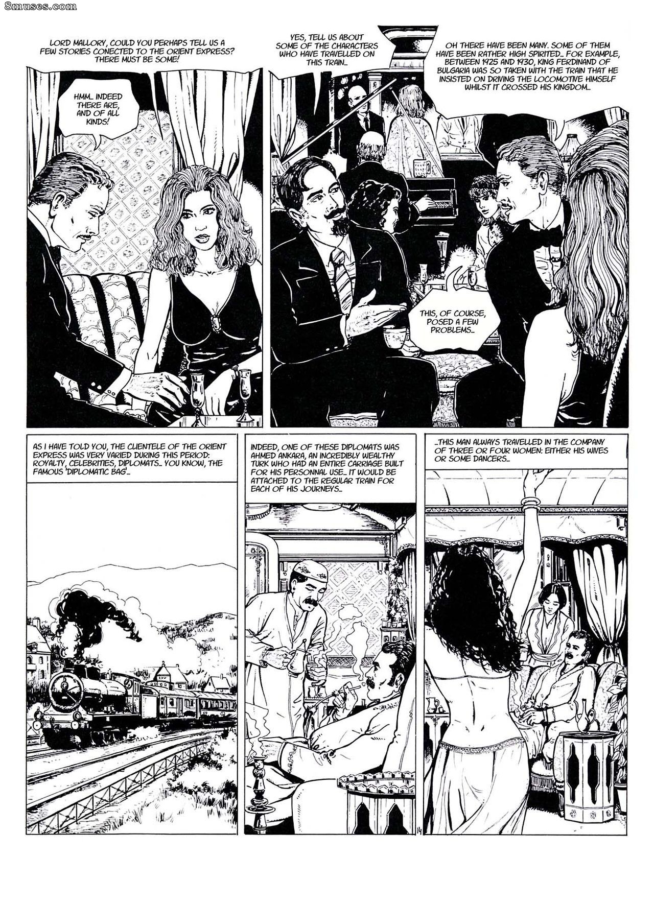 Hugdebert Comics - Extase sur l'Orient-Express - Page 15