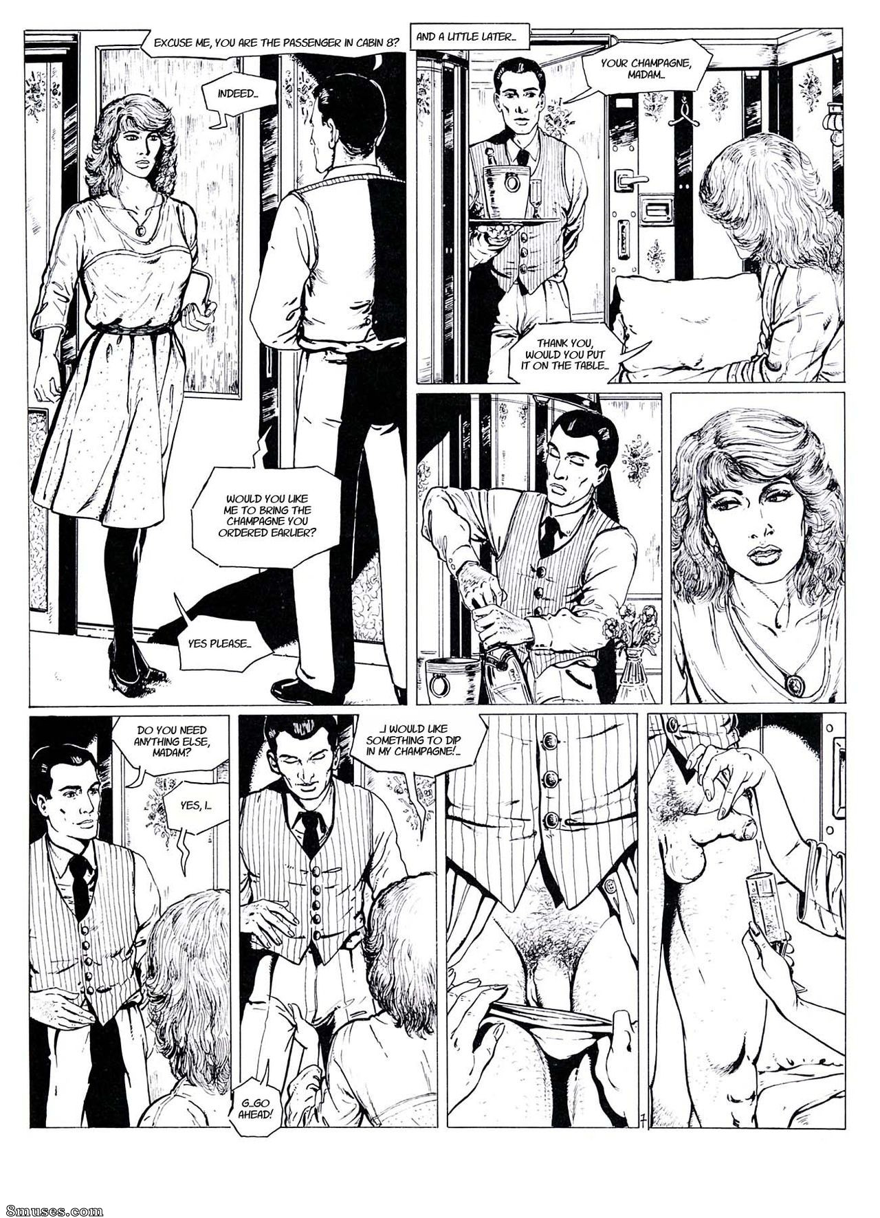 Hugdebert Comics - Êxtase no expresso oriental - Página 8