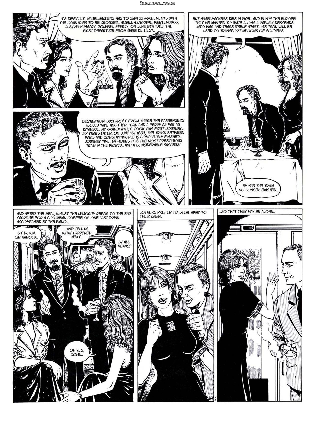 Hugdebert Comics - Êxtase no expresso oriental - Página 4
