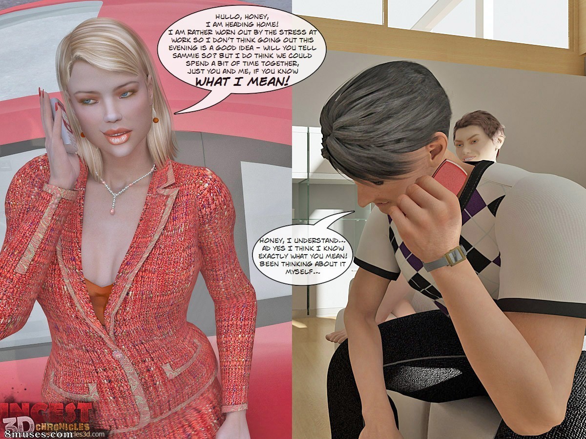 IncestChronicles3D Comics - Dominação da mãe. Parte 1 - Página 4