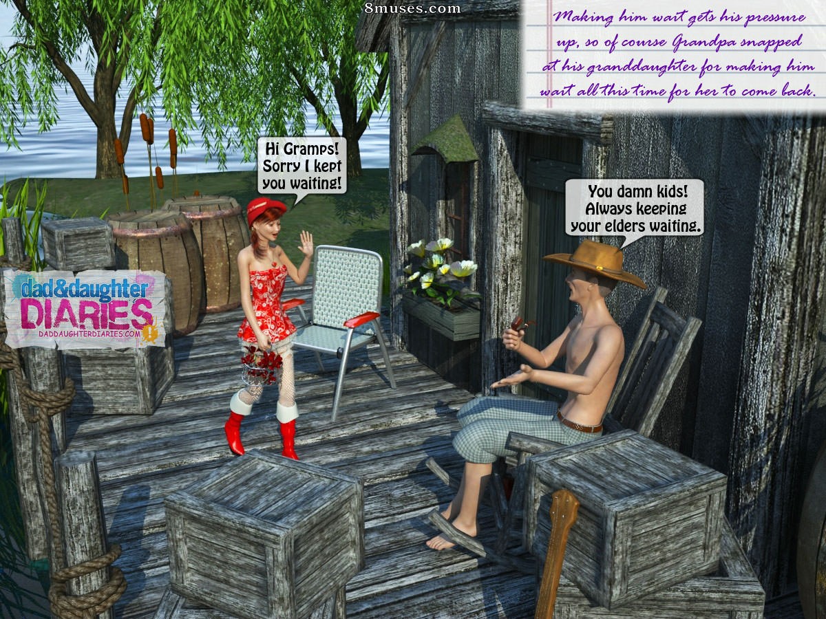 Dad and Daughter Diaries Comics - Fleurs - Page 2