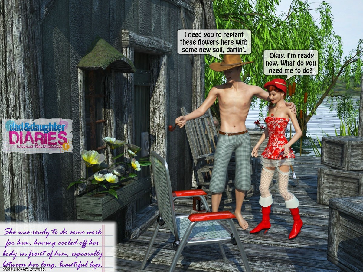 Dad and Daughter Diaries Comics - Flores - Página 7