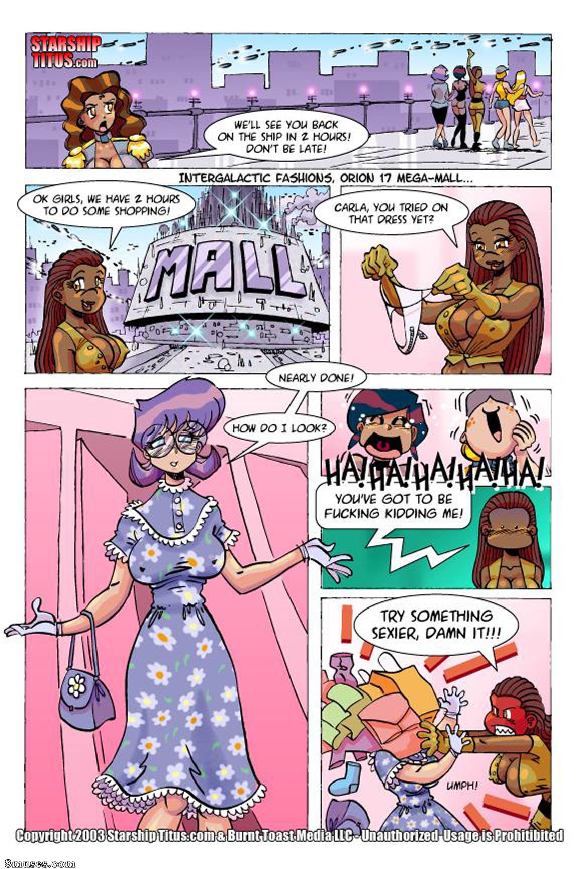 Burnt Toast Media Comics - Nave estelar Titus 05 - Página 13
