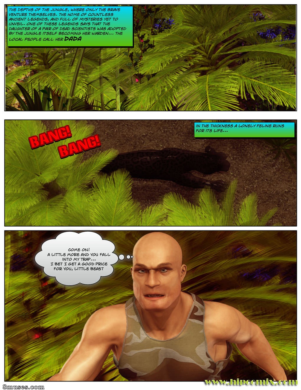 HIP Comix - Dada - La belle de la jungle - Page 2