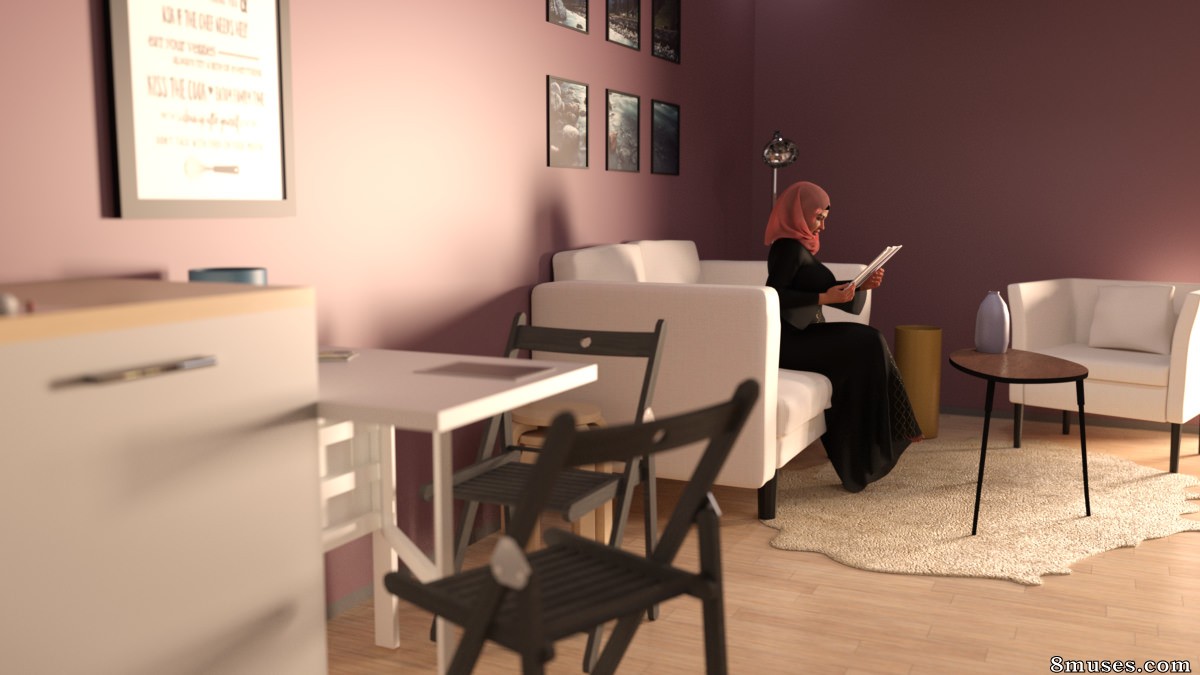 Hijab 3DX - LoseKorntrol - Hijab Mother Story - Page 1