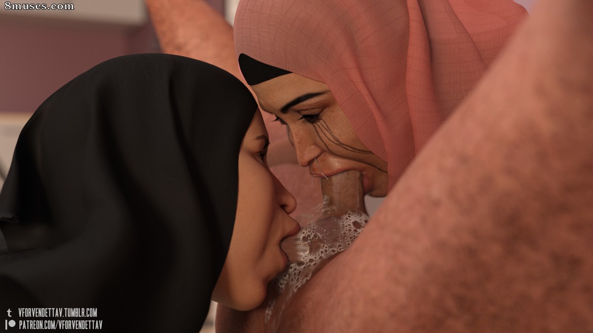 Hijab 3DX - LoseKorntrol - Histoire de la mère en hijab - Page 22