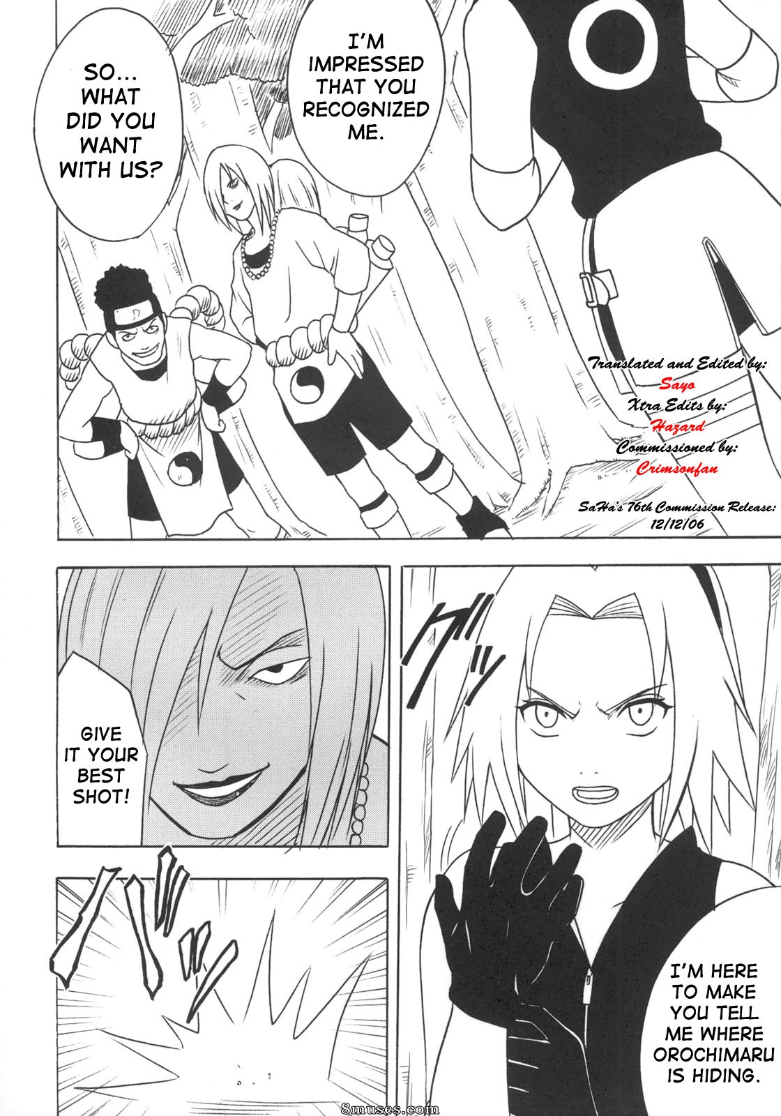 Crimson Hentai - Naruto Doujinshi - Uzumaki Hanataba 2 - Page 5