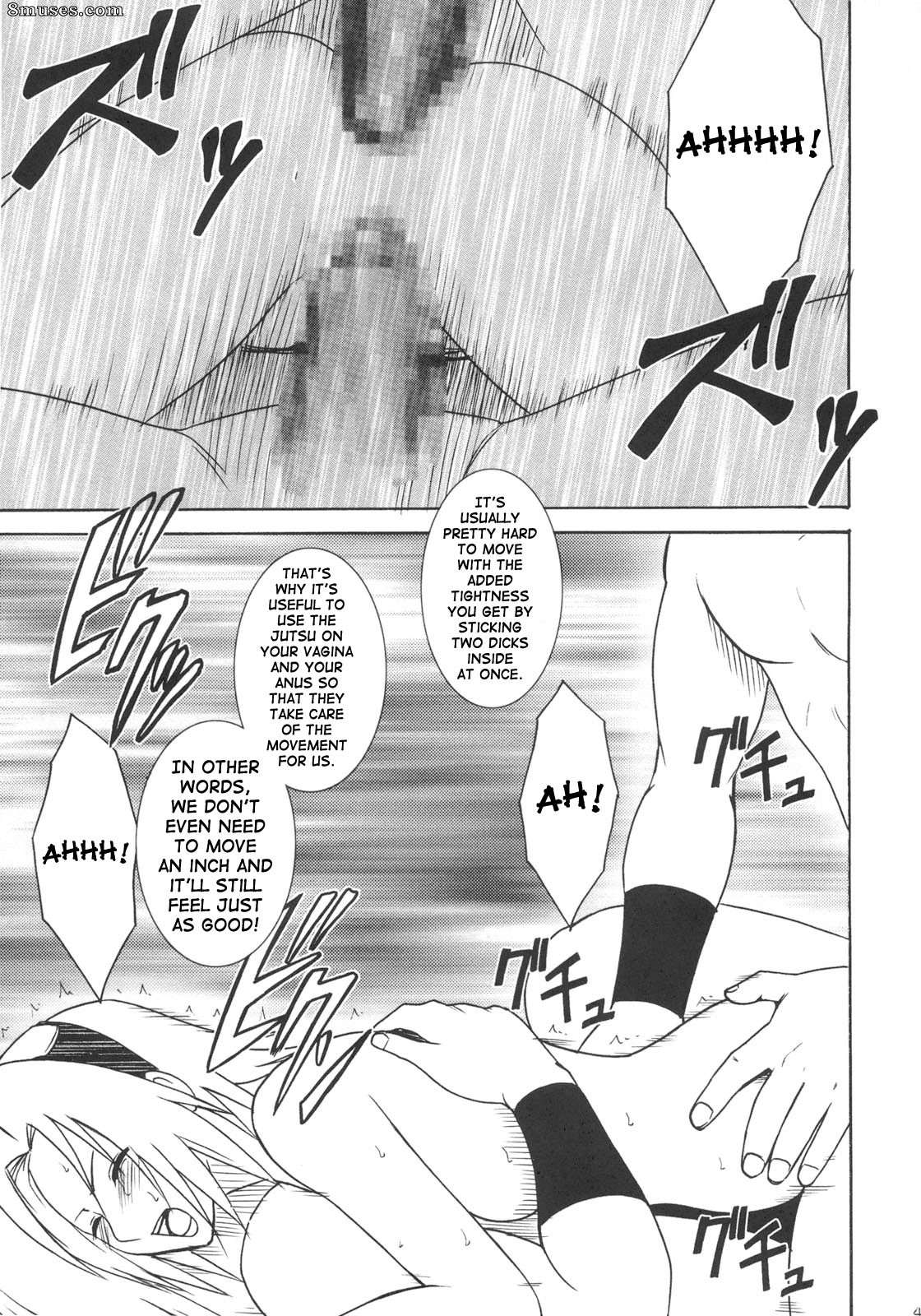 Crimson Hentai - Doujinshi Naruto - Uzumaki Hanataba 2 - Page 41
