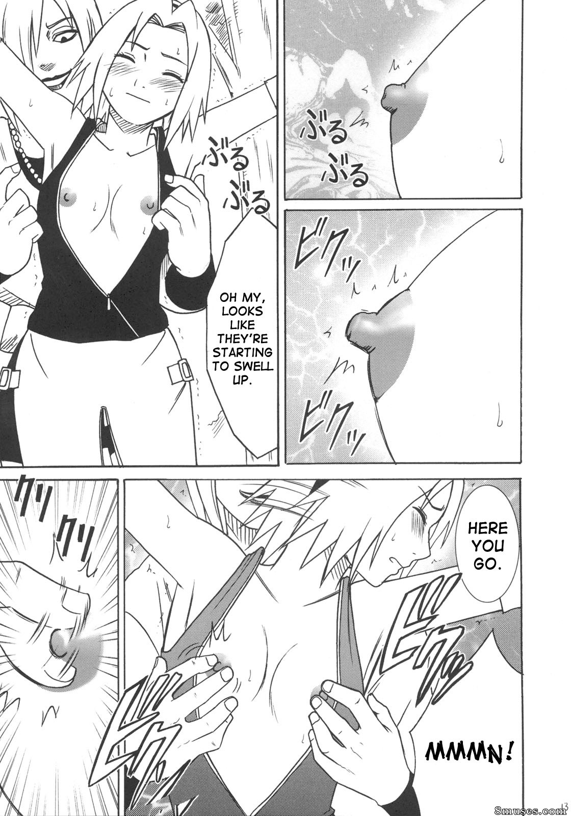 Crimson Hentai - Doujinshi Naruto - Uzumaki Hanataba 2 - Page 12