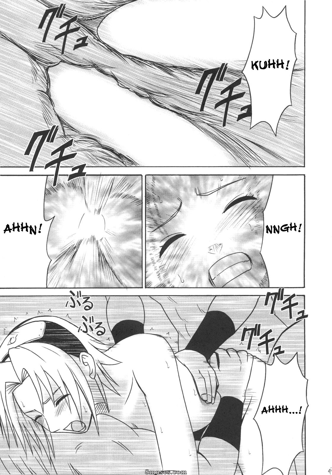 Crimson Hentai - Doujinshi de Naruto - Uzumaki Hanataba 2 - Página 43