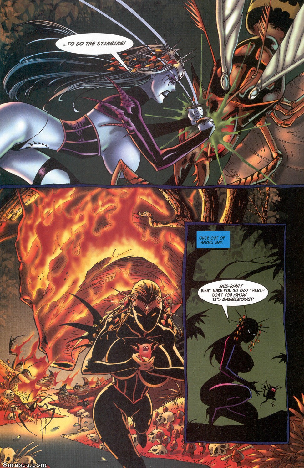 BroadSword Comics - Tarot - La sorcière de la rose noire 027 - Page 21