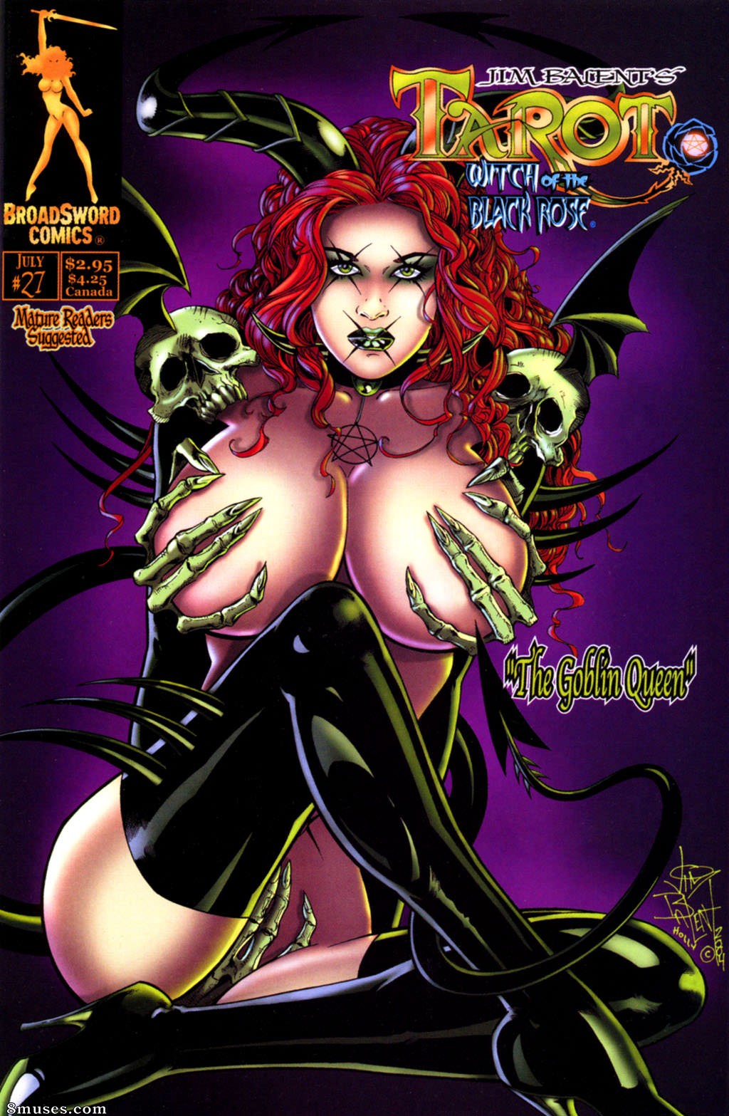 BroadSword Comics - Tarot - Bruja de la rosa negra 027 - Página 3