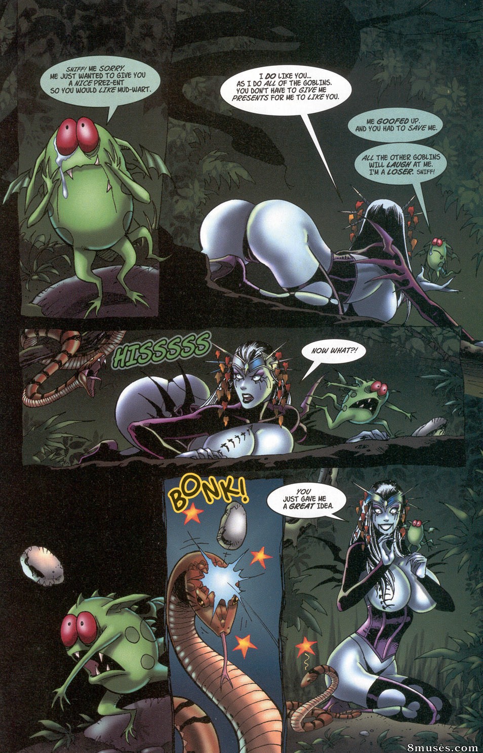 BroadSword Comics - Tarot - La sorcière de la rose noire 027 - Page 22