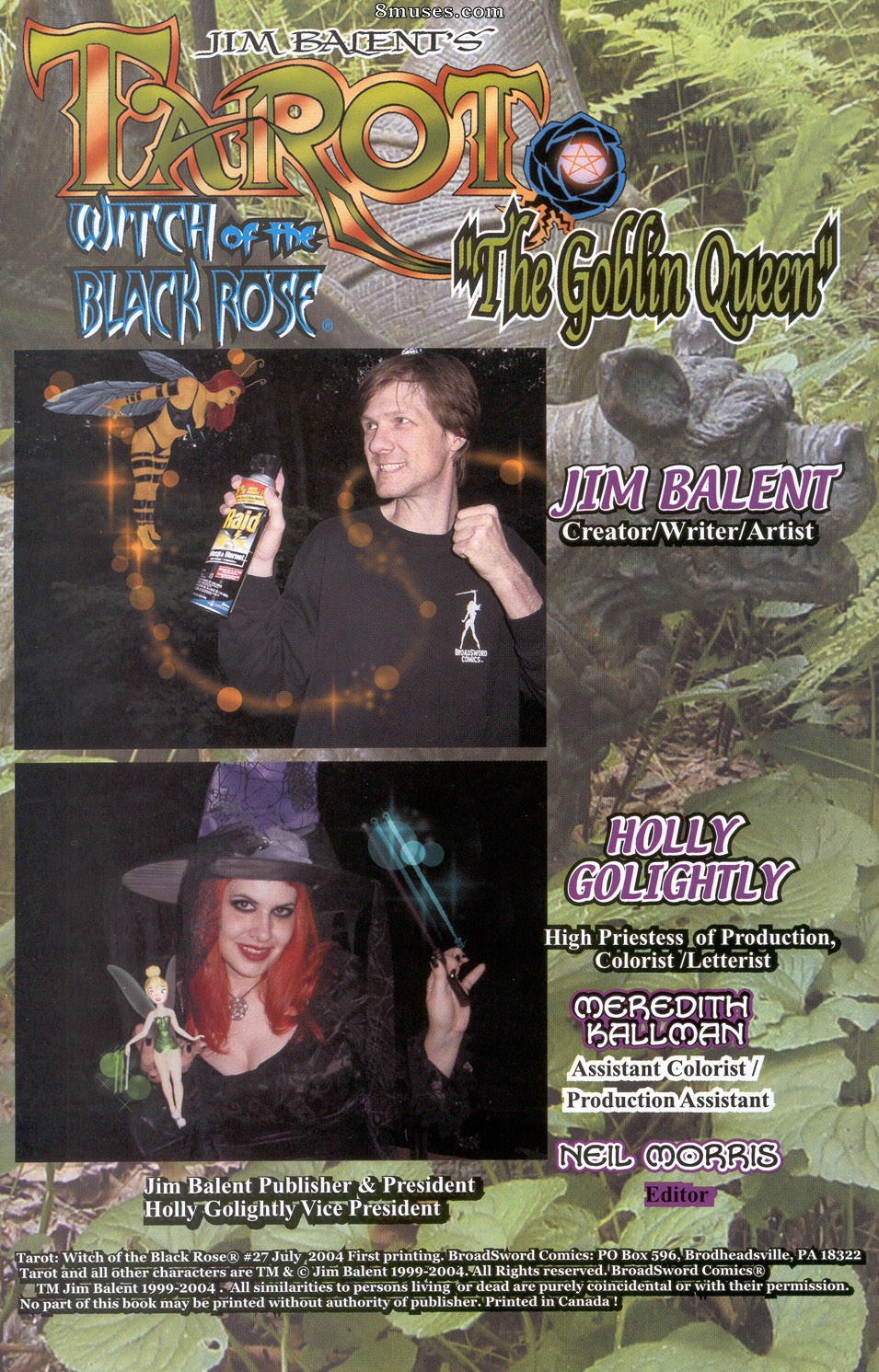 BroadSword Comics - Tarot - Witch of the Black Rose 027 - Page 2