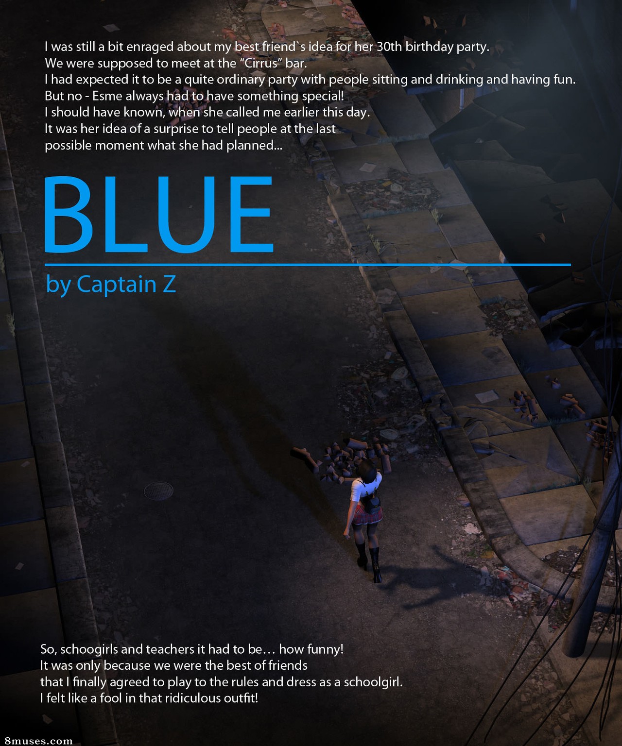 Capitão Z - Azul - Página 1