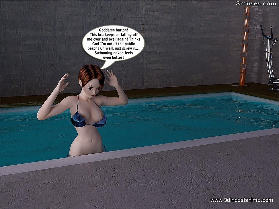 3DIncestAnime.com Comics - Naughty sonny gets gang-banging in the pool - Page 3