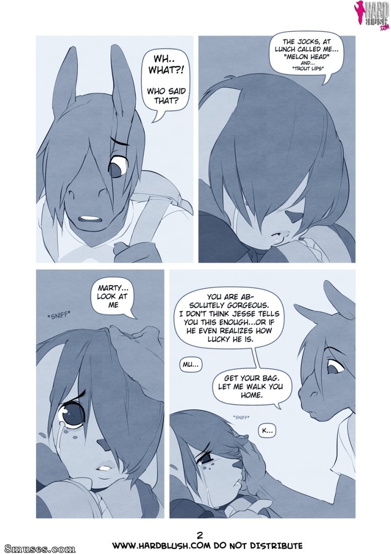 Hardblush Comics - Paus e pedras - Página 2