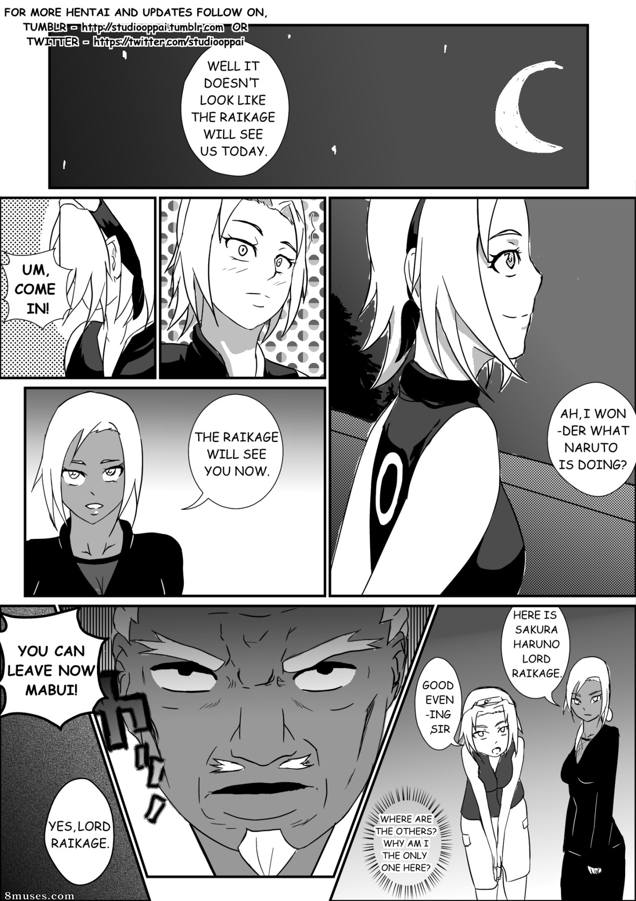 Studio Oppai Comics - Sakura's Special Training in Kumogakura! - Page 4