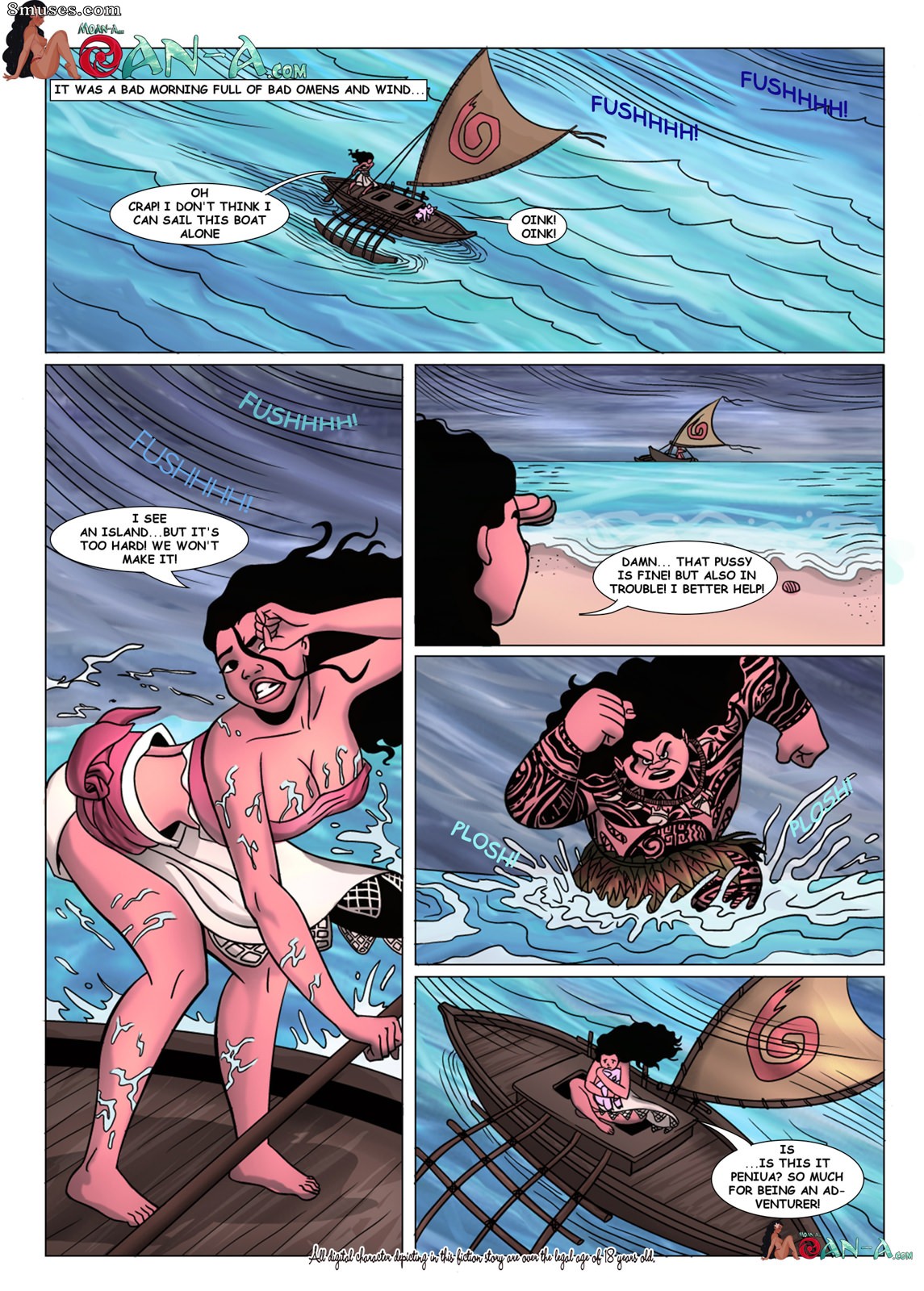 Moan-A Comics - Mau - Página 1