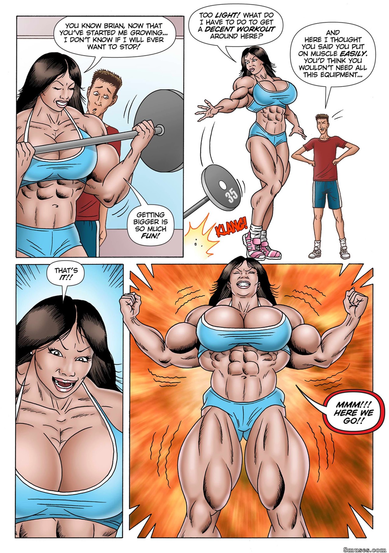 Female Muscle Frenzy - Issue 1 - Page 17