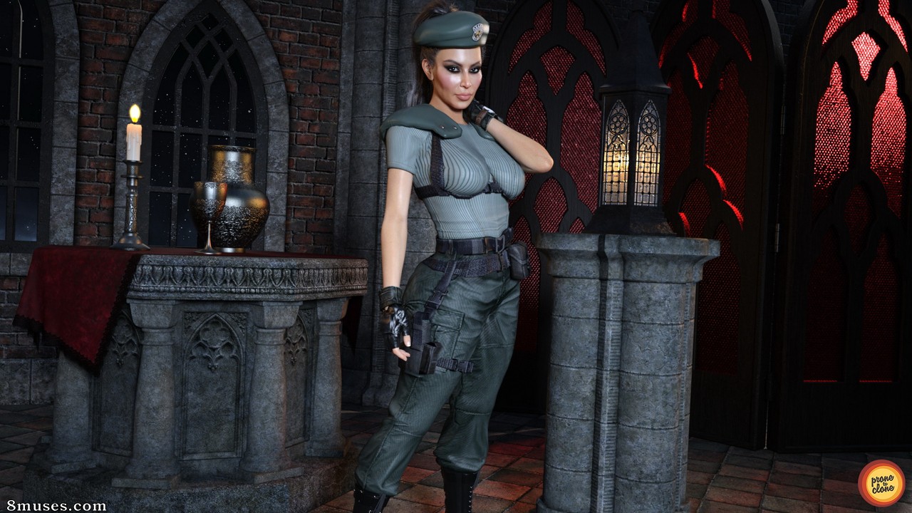 ProneToClone - Resident Evil - Kim Kardashian - Page 8