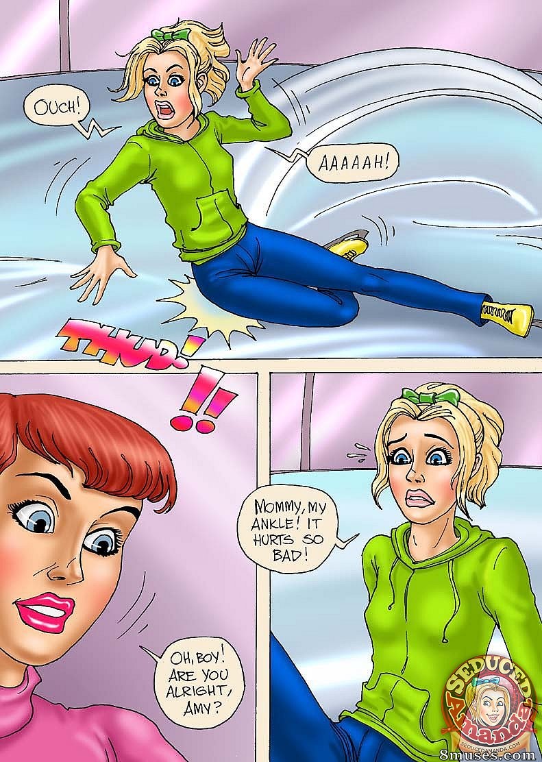 Seduced Amanda Comics - Sexy Skateting - Page 6