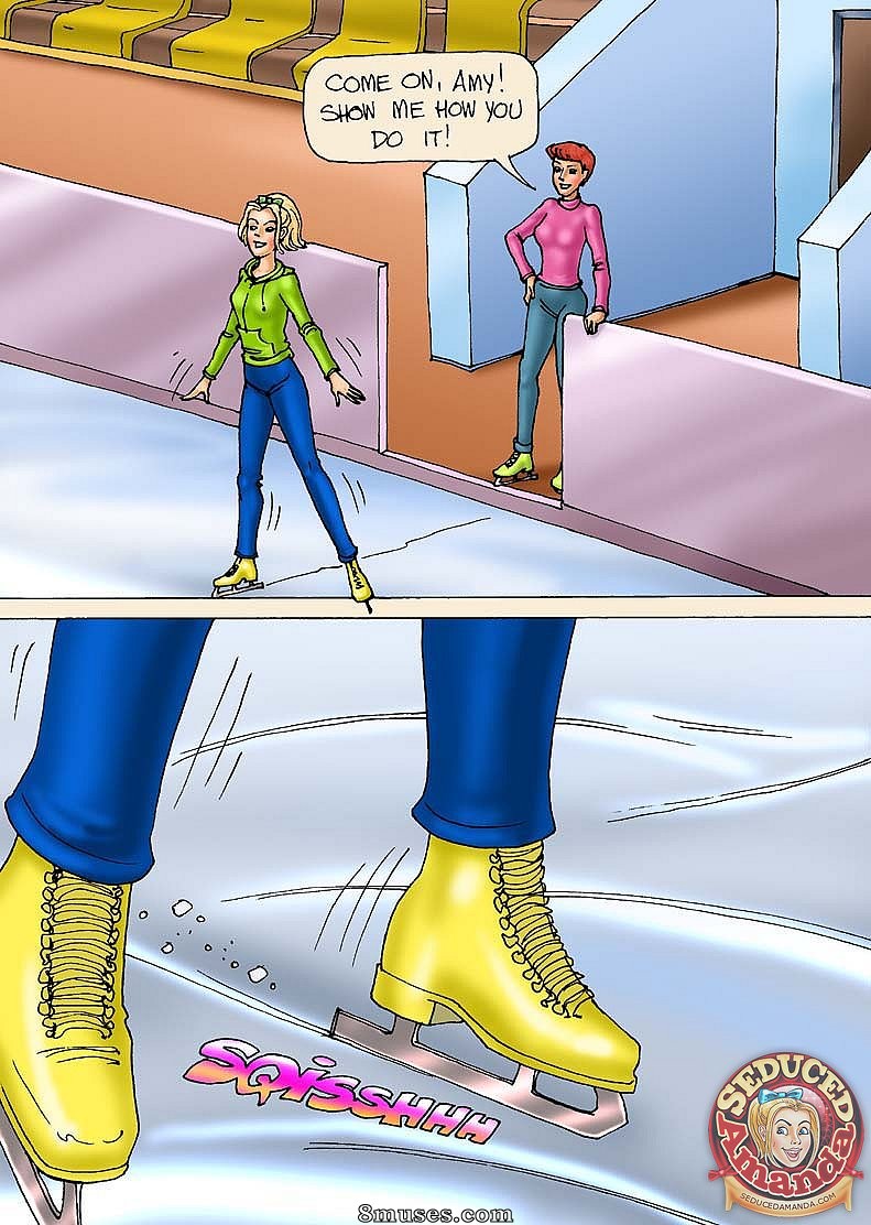 Seduced Amanda Comics - Sexy Skateting - Page 3