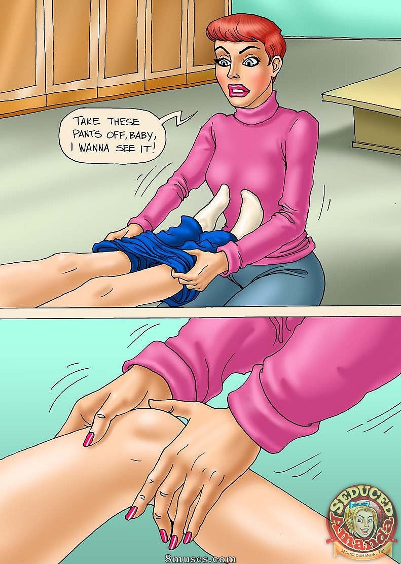Seduced Amanda Comics - Sexy Skateting - Page 8