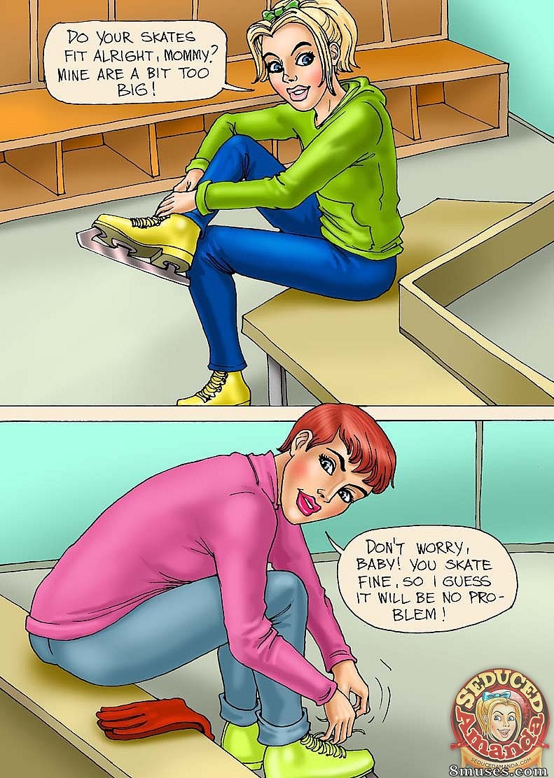 Seduced Amanda Comics - Patinação sensual - Página 2