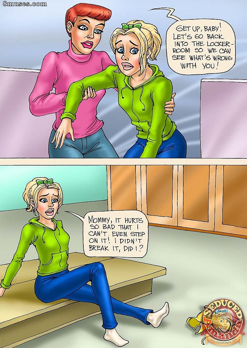 Seduced Amanda Comics - Sexy Skateting - Page 7