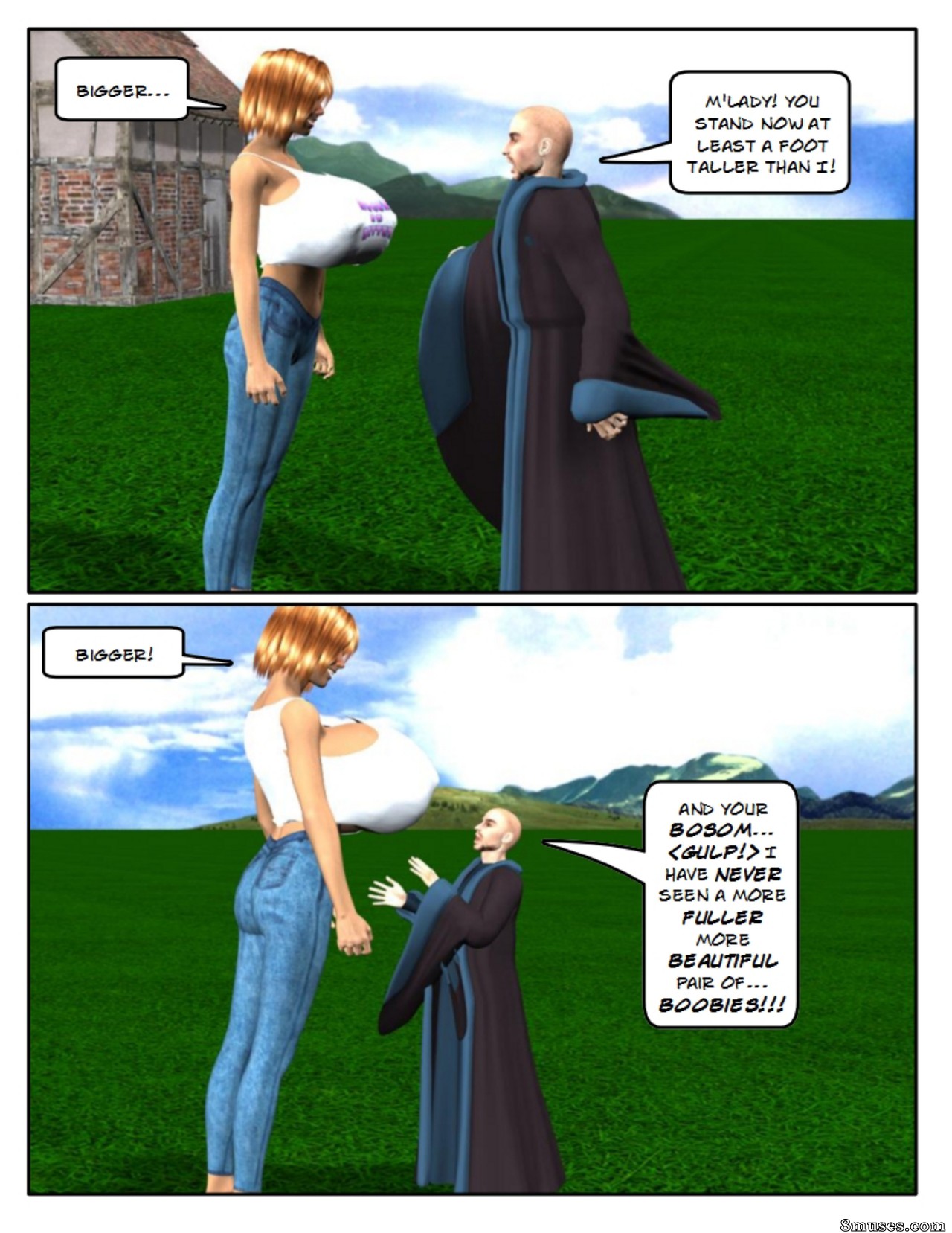 BE Giantess - Fantasy Giantess - Page 9