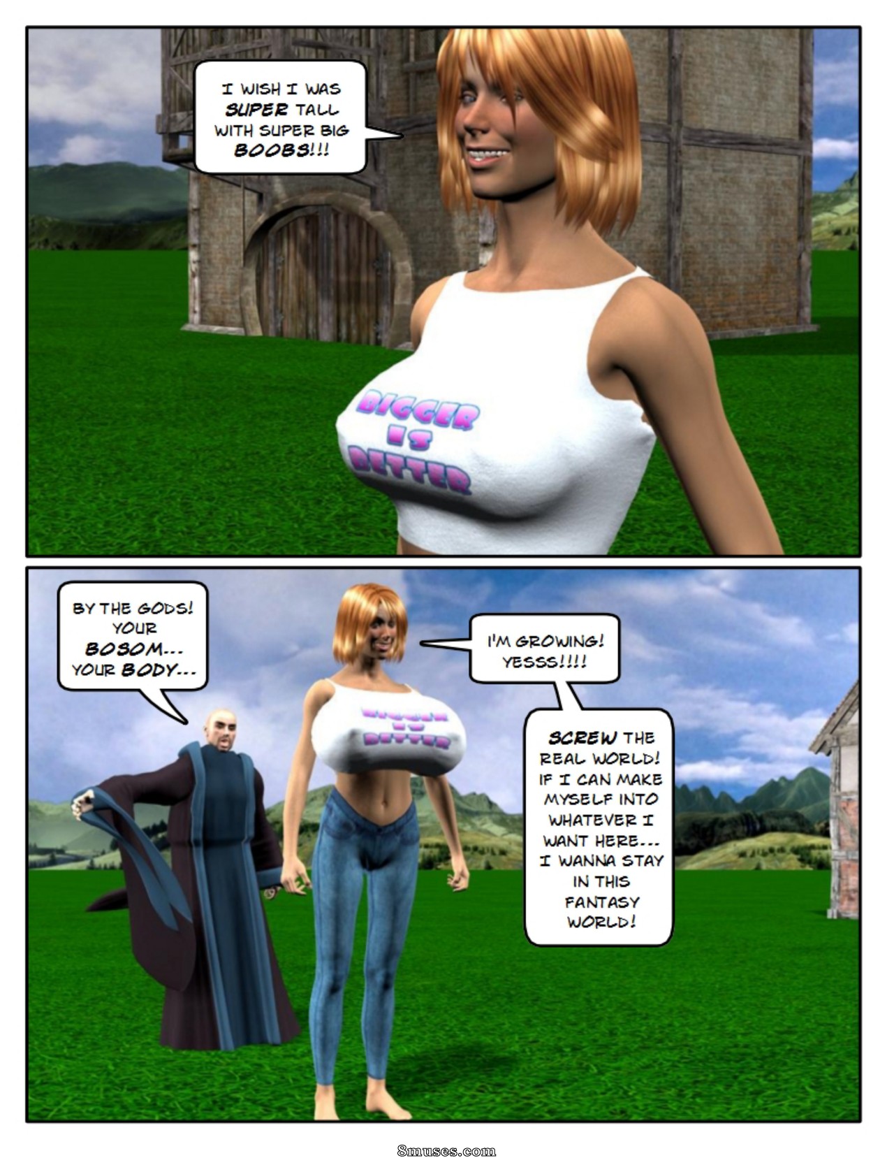 BE Giantess - Fantasy Giantess - Page 8