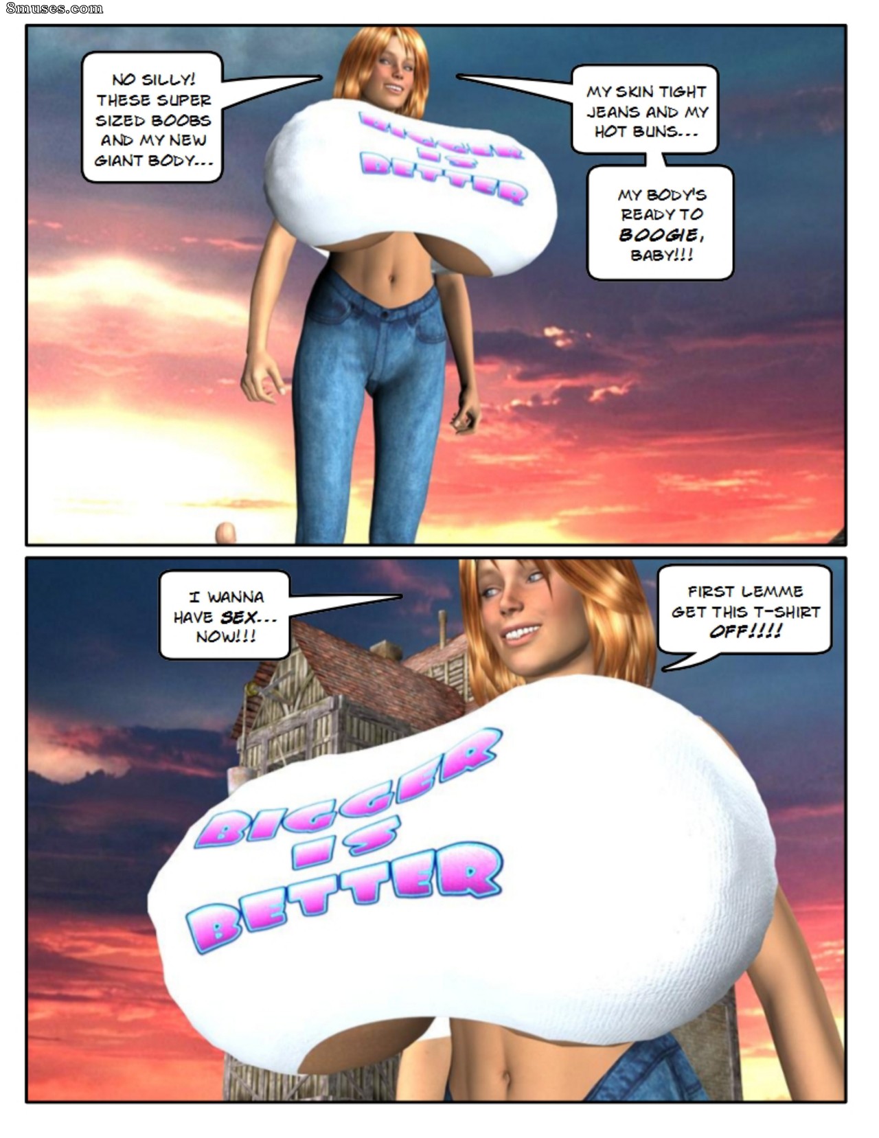 BE Giantess - Fantasy Giantess - Page 13