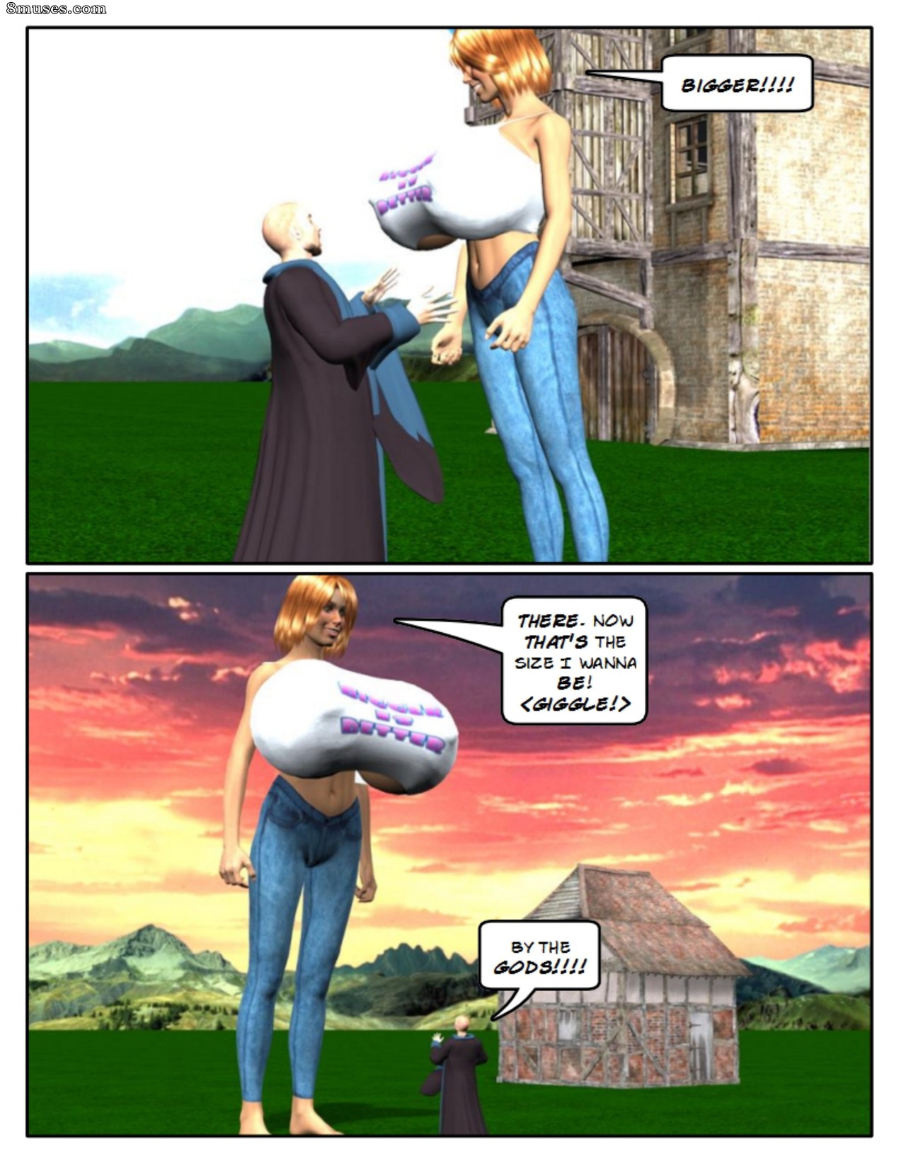 BE Giantess - Fantasy Giantess - Page 10