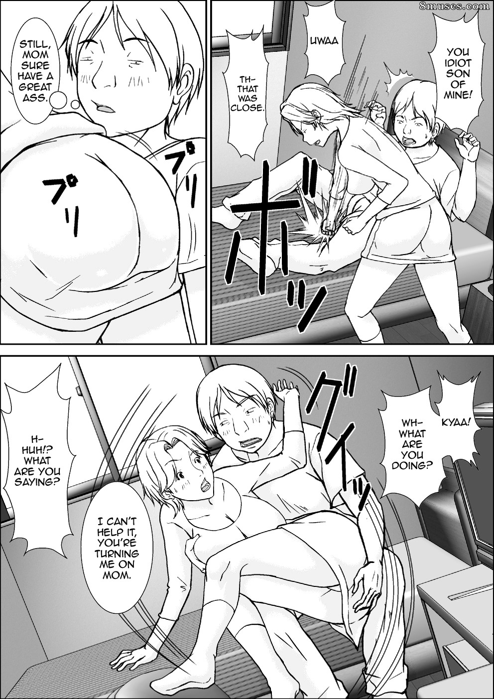 Hoyoyodou - Maman ! Tu es en train de jouir, qu'est-ce que tu dis ?! - Page 6