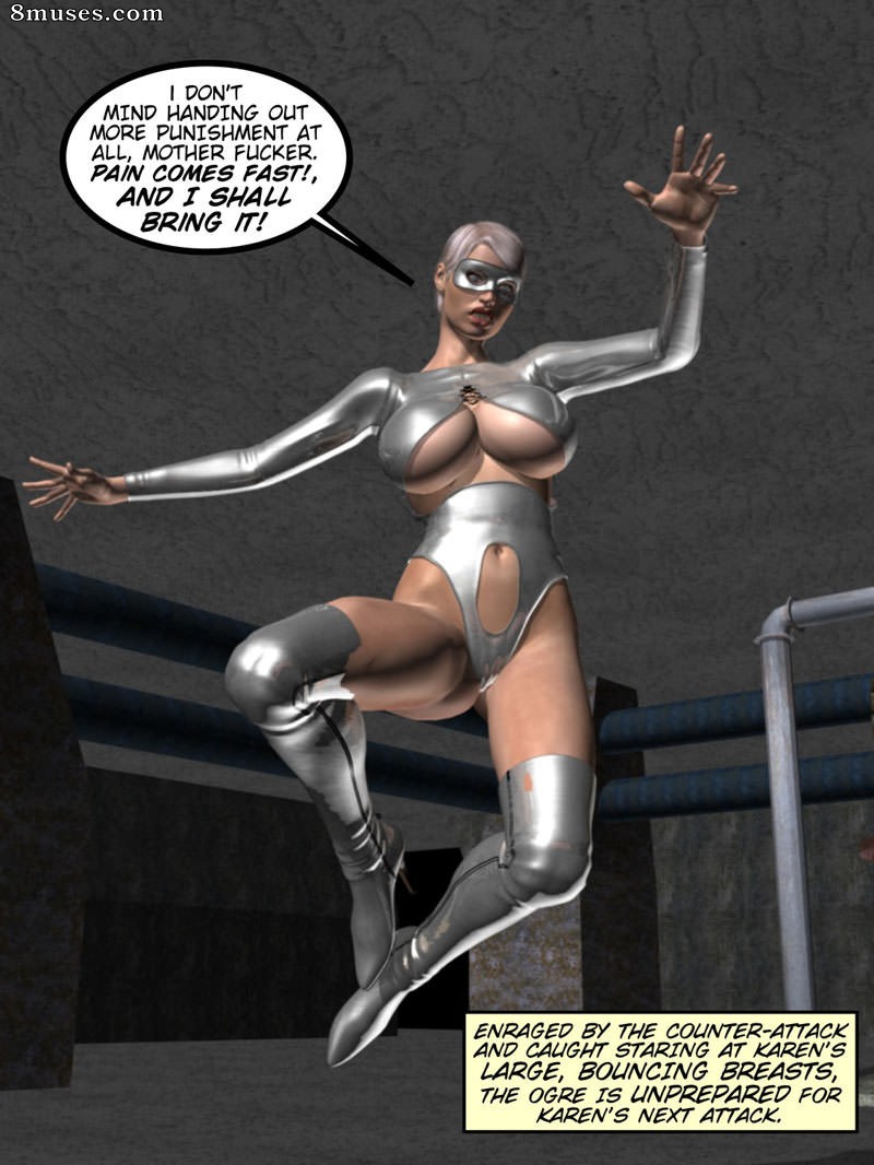 Captured-Heroines Comics - Contra-Ataque na Cidade Riverside - Página 17