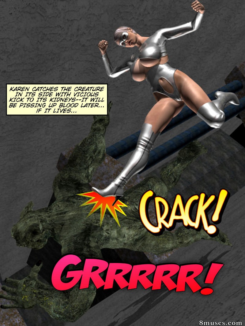 Captured-Heroines Comics - Contra-Ataque na Cidade Riverside - Página 18