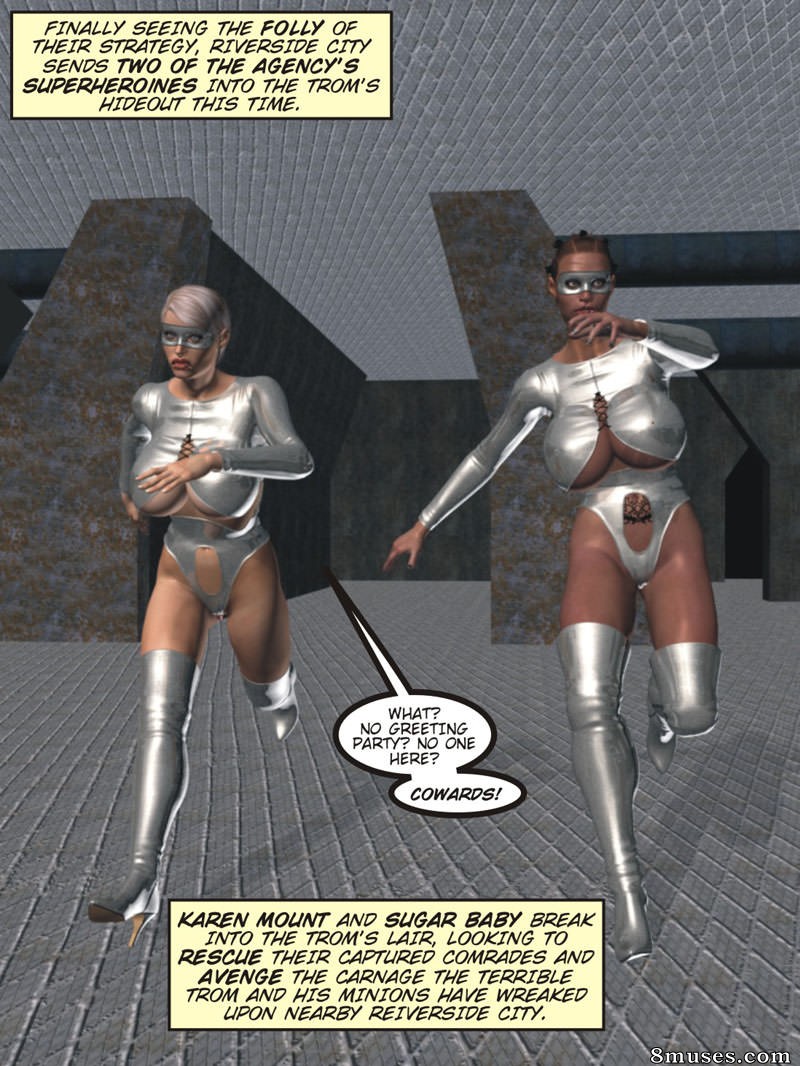 Captured-Heroines Comics - Contra-Ataque na Cidade Riverside - Página 2